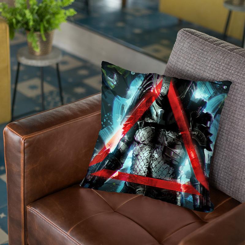 Predator Throw Pillow By Nikita Abakumov