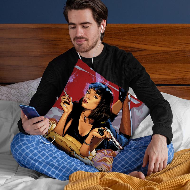 Pulp Fiction I Throw Pillow By Nikita Abakumov