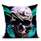 Skull I Throw Pillow By Nikita Abakumov