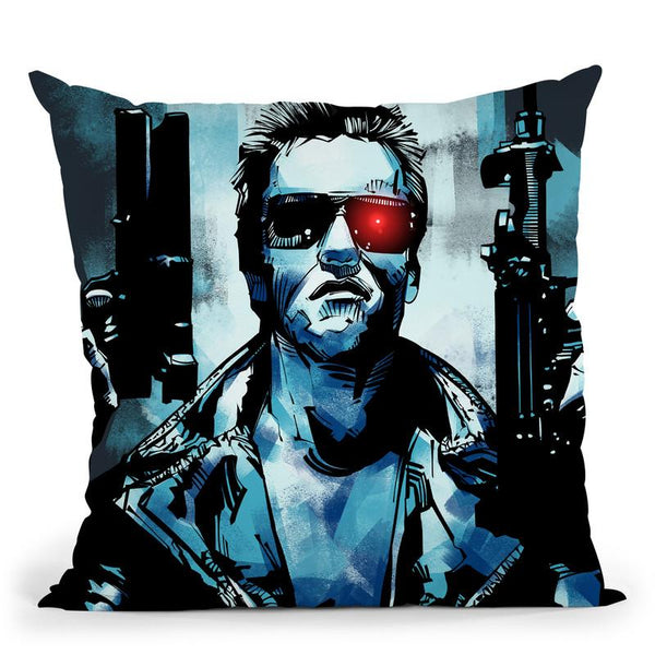 Terminator Iii Throw Pillow By Nikita Abakumov