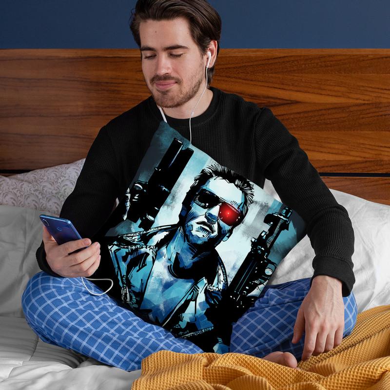 Terminator Iii Throw Pillow By Nikita Abakumov