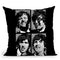 The Beatles Throw Pillow By Nikita Abakumov