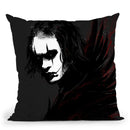 The Crow Brandon Throw Pillow By Nikita Abakumov