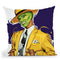 The Mask Throw Pillow By Nikita Abakumov