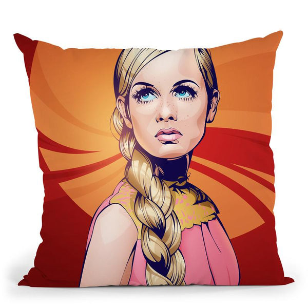Twiggy Throw Pillow By Nikita Abakumov