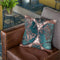 Vintage World Map Teal And Rose Gold Throw Pillow By Nature Magick