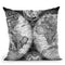 Vintage World Map Black And White Throw Pillow By Nature Magick