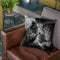 Vintage World Map Black And White Ii Throw Pillow By Nature Magick