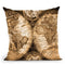 Vintage World Map Throw Pillow By Nature Magick