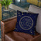Vintage Star Map Navy And Gold Throw Pillow By Nature Magick