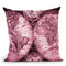 Vintage World Map Pink Throw Pillow By Nature Magick