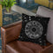 Vintage Star Map Black And Gray Throw Pillow By Nature Magick