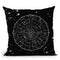 Vintage Star Map Black And Gray Ii Throw Pillow By Nature Magick