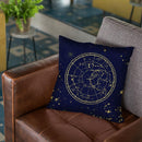 Vintage Star Map Navy And Gold Iv Throw Pillow By Nature Magick