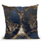 Vintage World Map Black And Teal Ii Throw Pillow By Nature Magick
