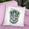 Ganesha With Bird Throw Pillow By Not Much To Say