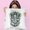 Ganesha With Bird Throw Pillow By Not Much To Say
