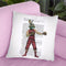 Rabbit Boxer Throw Pillow By Not Much To Say