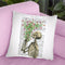 Skeleton With Flowers Throw Pillow By Not Much To Say