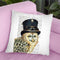 Steampunk Owl Throw Pillow By Not Much To Say