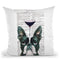 Boston Terrier With Wine Glass Throw Pillow By Not Much To Say
