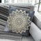 Boho Nights Mandala Throw Pillow By Nika Martines