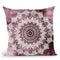 Bohochic Mandala In Burgundi Throw Pillow By Nika Martines