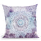Deep Purple Mandala Throw Pillow By Nika Martines