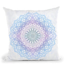 Mandala For May Multicolor Throw Pillow By Nika Martines