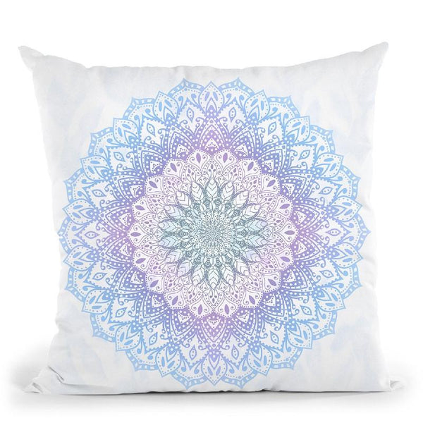 Mandala For May Multicolor Throw Pillow By Nika Martines