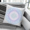 Mandala For May Multicolor Throw Pillow By Nika Martines