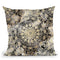 Mandala Wonderland In Gold Throw Pillow By Nika Martines