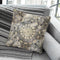 Mandala Wonderland In Gold Throw Pillow By Nika Martines