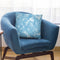 Abstract Dripping Painting Blue Throw Pillow By Ninola Design