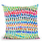 Artsy Strokes Stripes Colorful Throw Pillow By Ninola Design