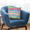 Artsy Strokes Stripes Colorful Throw Pillow By Ninola Design