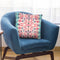 Boho Nomadic Tribal Red Pastel Throw Pillow By Ninola Design