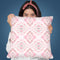 Boho Shibori Pink Throw Pillow By Ninola Design
