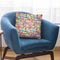 Chevron Stripes Multicolored Throw Pillow By Ninola Design