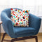Dreamy Animal Shapes White Throw Pillow By Ninola Design