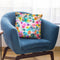 Experimental Surface Colorful Throw Pillow By Ninola Design