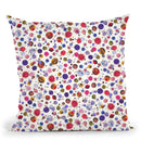 Galaxy Constellations Light Pink Throw Pillow By Ninola Design