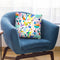 Geometric Collage Pop Throw Pillow By Ninola Design