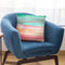 Gradient Artistic Watercolor Melon Throw Pillow By Ninola Design