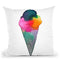 Ice Cream Throw Pillow By Ninola Design