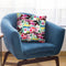 Ink Bleeding Dots Pink Throw Pillow By Ninola Design