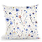 Minimal Blue Soft Flowers Throw Pillow By Ninola Design