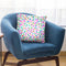 Minimal Flower Petals Pink Throw Pillow By Ninola Design