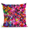 Overlapped Watercolor Dots Throw Pillow By Ninola Design