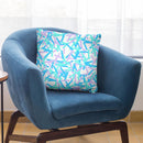 Rectangular Confetti Blue Pastel Throw Pillow By Ninola Design